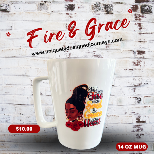 “Fire & Grace” 14oz Mug